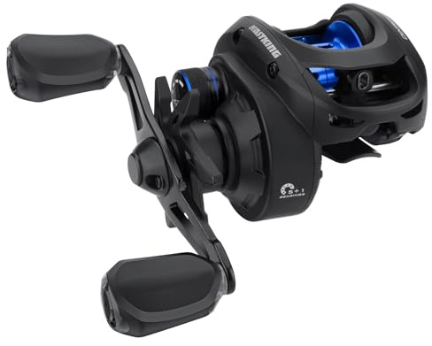 KastKing Centron Lite Baitcasting Fishing Reels, 7.1:1 Gear Ratio, Right Handed Reel, Black
