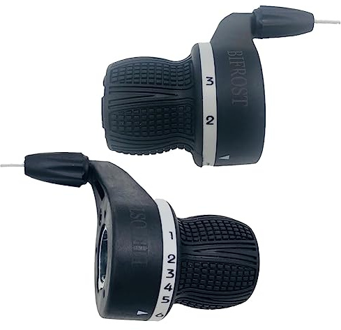 BIFROST MTB Twist 3X6 Speed Bike Bicycle Grip Gear Shifters DIP 18S Shift