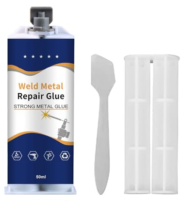 DYJAGYO Metallreparaturgel, Metallreparaturgel, hochfester Metallklebstoff, Metallkleber - Metallreparaturgel zum Schweißen (100mI,1Pcs)