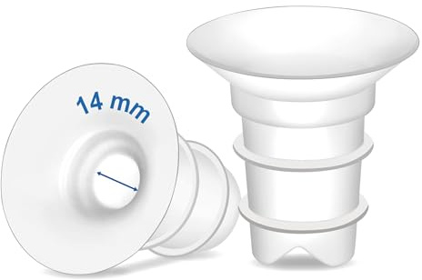Maymom inserts de flasque 14 mm, compatibles avec flasques 24 mm, compatibles avec Freestyle Harmony, S9 Pro S12 Pro et cup portable, accessoire compatible, lot de 2