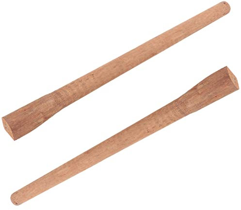 Artibetter 2stücke Holz Beilstiel Ersatz Stiel Quadratischer Griff Für Axt Holzarbeiten Camping