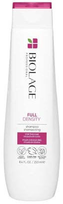 Biolage Schonendes Shampoo für dünnes Haar, Für mehr Fülle und Glanz, Mit Biotin, Zink und Gluco-Omega, Full Density Haarshampoo, 1 x 250 ml