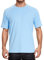 Peakwell Herren UV-Schutz T-Shirts Rashguard UPF 50+ Sportshirts Outdoor Funktionsshirts Kurzarm (Himmelblau, 3XL)