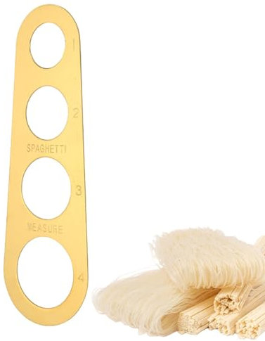 Righelli Per Misurare La Pasta - Strumento Per Misurare La Pasta Per Spaghetti, Gadget Per Il Controllo Delle Porzioni Di Pasta In Acciaio Inossidabile, Misurazione Degli Spaghetti, Controllo Delle Po
