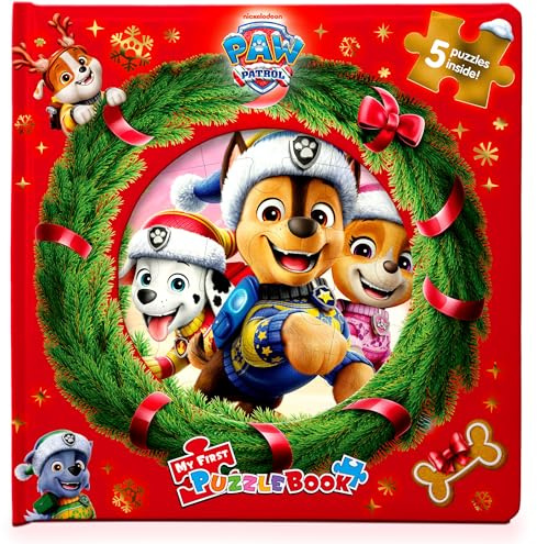 Nick Paw Patrol Christmas My First Puzzle Book