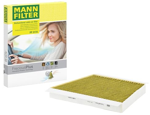 MANN-FILTER FP 3172 Filtro aria cabina - FreciousPlus Filtro Antipolline Biofunzionale - per Autovetture + veicoli commeriali
