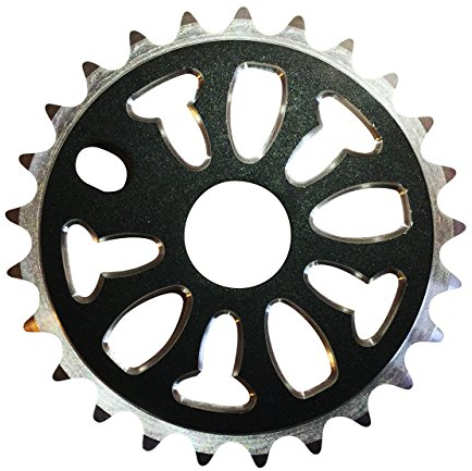Fahrrad Legierung CNC BMX Kurbel-Kettenblatt Zähne: 25 schwarz