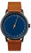 slow Round 11 - Brown Leather, Anthracite Case, Blue Dial