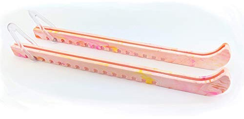 Guardog Schlittschuh-Kufenschoner im Tausendfüßler-Stil – passend für die meisten Eiskunstlaufschuhe – duftende tropische Früchte SWIRLZ