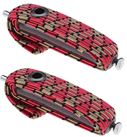 VGOL Kapodaster für Gitarre, verstellbar, elastisch, Gummiband, 2 Stück