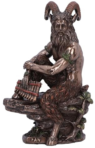 Nemesis Now Pan Greek God of the Wild (Medium) 15.5cm, Resin, Cast in the Finest Resin, Expertly Hand-Painted