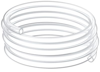 Pawfly 3m Airline Tubing 8mm ID x 12mm OD Tube for Fish Tank Air Pump Flexible Kink-Resistant Pure PVC Hose for Aquarium Garden Terrarium Pond