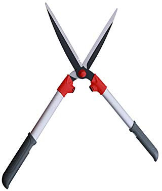 OLSKFUH Cortasetos Manual Ergonómico, Herramienta De Embellecimiento para Recortar Arbustos De Boj, Tijeras Afiladas con Hoja De Acero SK-5, Mango De Goma Antideslizante,