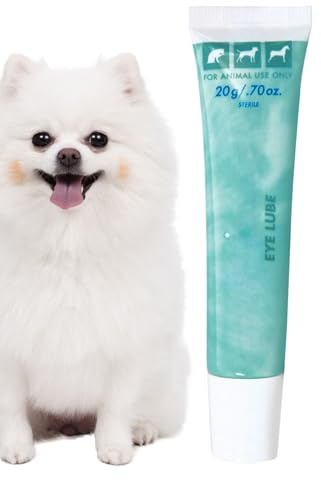 Pommade Oculaire pour Chats 20g - Lubrifiant pour Yeux Secs des Chats | Protection Saisonnière Apaisante pour Multi Animaux Intérieur Extérieur Voyage Vétérinaire