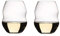 RIEDEL Swirl Lot de 2 bouteilles de vin blanc