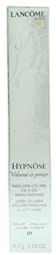 Lancôme Hypnôse Volume-à-Porter Mascara 01 Schwarz, voluminöse Wimperntusche für unwiderstehlich lange Wimpern, intensives Schwarz, 6,6g
