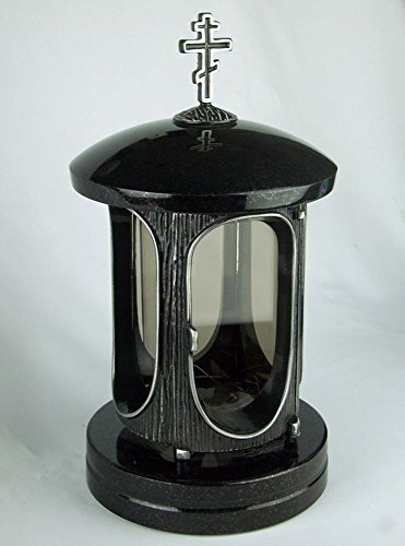 designgrab Grab lámpara con orthodoxem Cruz, Grab lámpara Grab lámpara Farol Grab Luz Grab joyas Cementerio Farol Cementerio Luz Cementerio lámpara Cementerio Tumba luz