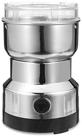 ECOSWAY Electric Spices Nuts Coffee Bean Mills Cutter Grinder with Stainless Steel for Home Kitchen