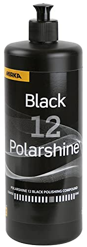 Mirka - polermedel - Polarshine 12 Black 1L silikonfri vattenbaserad | Silikonfri vattenbaserad polish för mörka ytor tar bort repor från P2000 ger hologramfri högglansfinish