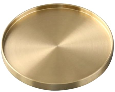 BOFRHME Dessous de Verre en Laiton et en Cuivre pour Bar, Maison, Cuisine, Tables Basses, Décorations de Centres de Table