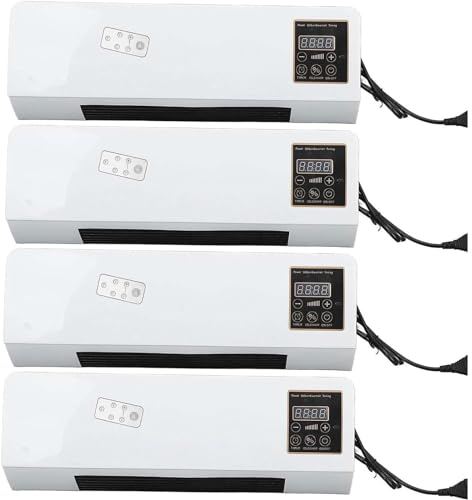 PRMTYUP Aire Acondicionado Sin Conductos, Montado en la Pared con Control Remoto y Temporizador, Portátil Mini