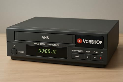 VCRShop - Grabadora de vídeo VHS