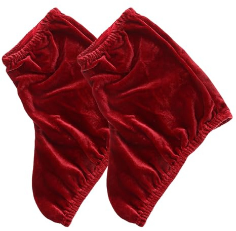 JOINPAYA Protège-Chaussures de Skate en Polyester Rouge Confortable et Polyvalent pour Patins à Glace et Rollers, Couvre-Bottes Élégant pour Adultes et Filles,