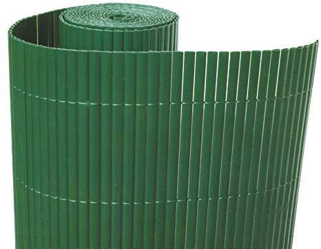 VERDELOOK Double, Arella in plastica con Listelli bifacciali, 3x1 m, Verde