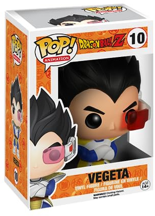 Funko Pop! Vinyl: Dragonball Z: Vegeta - Dragon Ball - Collectable Vinyl Figure - Gift Idea - Official Merchandise - Toys for Kids & Adults - Anime Fans - Model Figure for Collectors and Display
