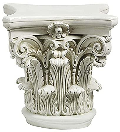 Design Toscano The Corinthian Pillar, Capital Small