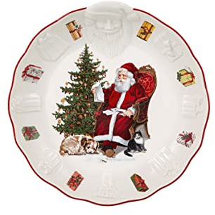 Villeroy & Boch 14-8332-3614 Plato para Galletas, 0.45 litros, Porcelain, carbón