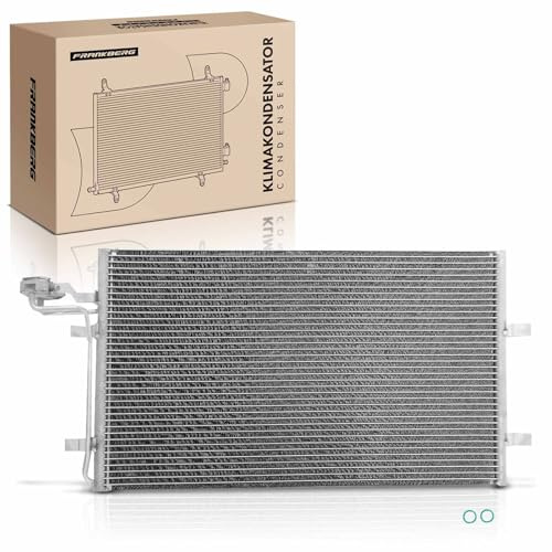 Frankberg Radiatore climatizzatore Condensatore climatizzatore Compatibile con V50 545 1.6L C30 533 1.6L V50 545 2.0L C30 533 1.8L V50 545 1.8L Replace# 30661958