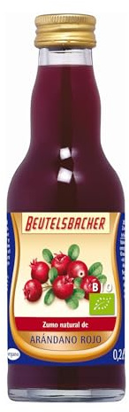 BEUTELSBACHER ZUMO DE ARANDANOS ROJO 200ml. – soin conçu pour une utilisation régulière, s’intègre facilement dans une routine de tous les jours, contenance 200 ml et est conçu pour offrir un grand co
