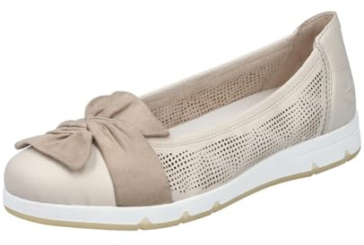 Rieker L3066 Sneaker da Donna, Beige., 40 EU