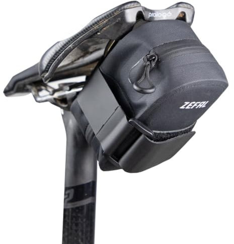 ZEFAL Z Off-Road Pack – MTB Satteltaschen für Fahrrad – Fahrradsatteltasche für MTB und XC – kleine MTB-Tasche, wasserdicht und leicht - 0,6 l - 90 g, Schwarz