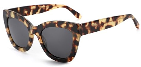 ZENOTTIC Gafas de Sol Polarizadas para Mujer: Ojo de Gato Retro Vintage Estilo Cat Eye Moda Protección UV400