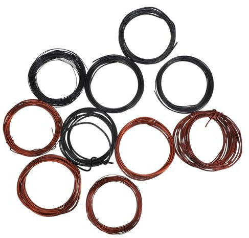 jojofuny 10piezas Kit De Alambres Flexibles De Aluminio Para Bonsái Decoración y Floristería Fácil De Usar