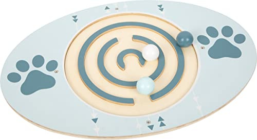 Small Foot Tabla de Madera Robusta con Forma de Pata de Cielo, para Entrenar Habilidades y Equilibrio, a Partir de 3 años, 11953