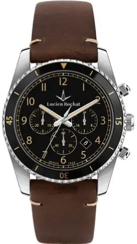 LUCIEN ROCHAT Lèman Orologio Uomo, Cronografo, Analogico - 43mm