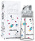 HydroKids Water Bottle with Straw – 400ml BPA Free Kids Water Bottles for School Travel Sports – Leakproof Childrens Drink Bottle for Girls Boys Childs
