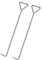 YANBI Schachthaken 80 cm Langes Werkzeug für Kanaldeckel, 2pcs Edelstahl Kanaldeckel Heber Haken, Altmodische Kanaldeckelhaken für zu Hause, Leicht zu Tragen