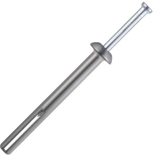 Wensilon 1/4x2-1/2Hammer Drive Nail in Anchor (50 per Box) Cement hammering Anchors