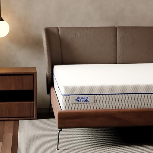 King Mattress 150x200x18cm, 7.1-Inch Orthopedic Comfort Foam Bed with Motion Isolation & DualTemp Climate Control, Medium Firm Pressure Relief for Back Pain, Breathable Temperature-Regulating Cover