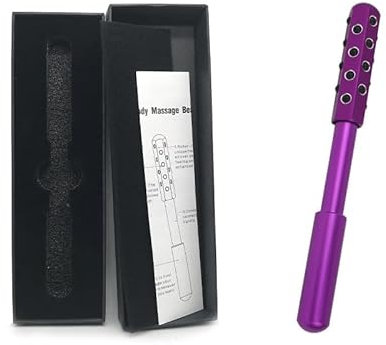 Beauty Bar Rodillo Facial Lifting Masaje Facial Stick Antiarrugas (Morado)