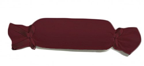 Bellana Nackenrollenbezug Mako Jersey 15x40 cm Farbe: Bordeaux