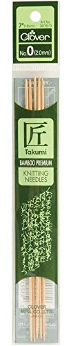 Clover 3015-10.5 Takumi 7-Inch Double point, Size 10.5