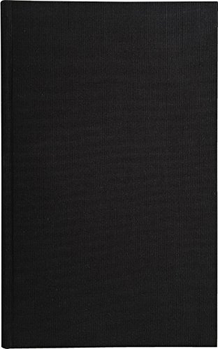Exacompta - Réf. 322E - Registre ligné - 200 pages foliotées - papier intérieur 110 grammes - dimensions 360 x 225 mm - format vertical - couverture rigide en toile noire