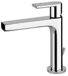 Gessi, miscelatore lavabo con scarico, Via Manzoni, art.38601, cromo