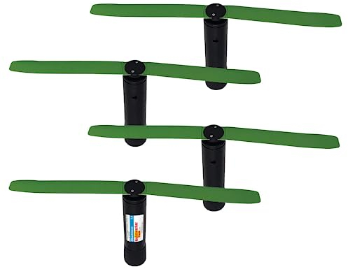 ISOTRONIC Wespenwedler Fliegenwedler mit Flaschenaufsatz I Fliegenabwehr I Fliegenvertreiber I Insektenschutz Lebensmittel I Fliegenklatsche 2.0 I gegen Fliegen Wespen (4)