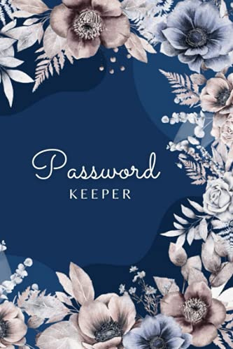 Password Keeper: Password Book Small 6” x 9” all we can save book Internet password logbook archived books wish list by name wtf is my password